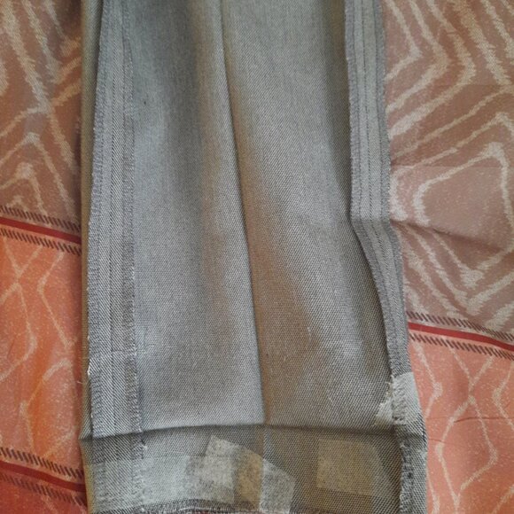 Express Light Gray Women's Trousers [Altered Inseam] - Picture 11 of 17
